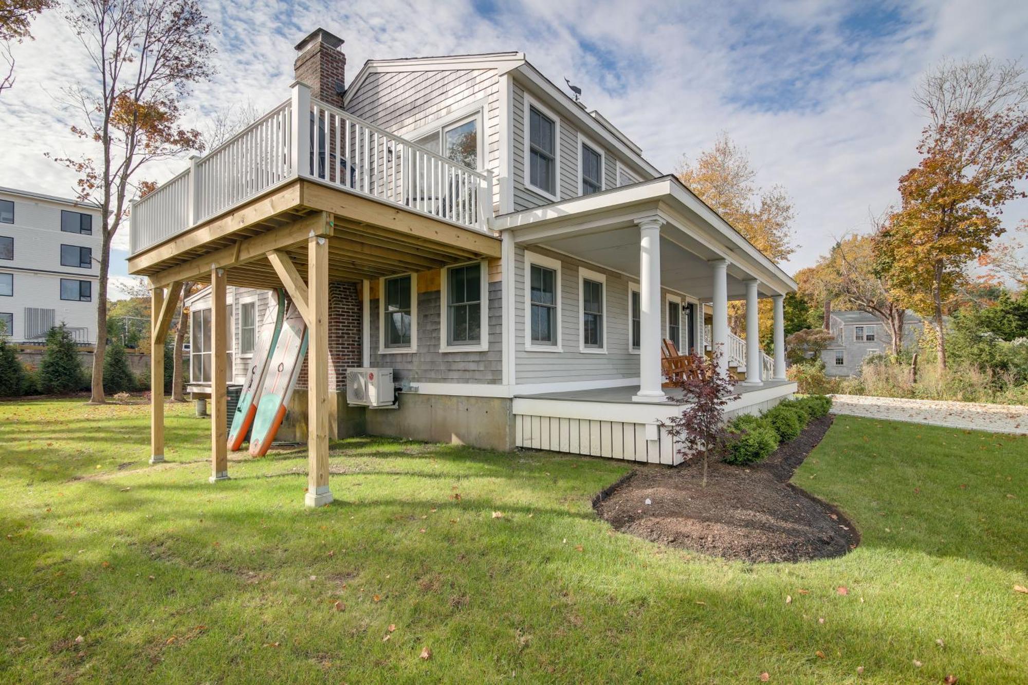 Unique Scituate Vacation Rental On Herring River! Exterior photo