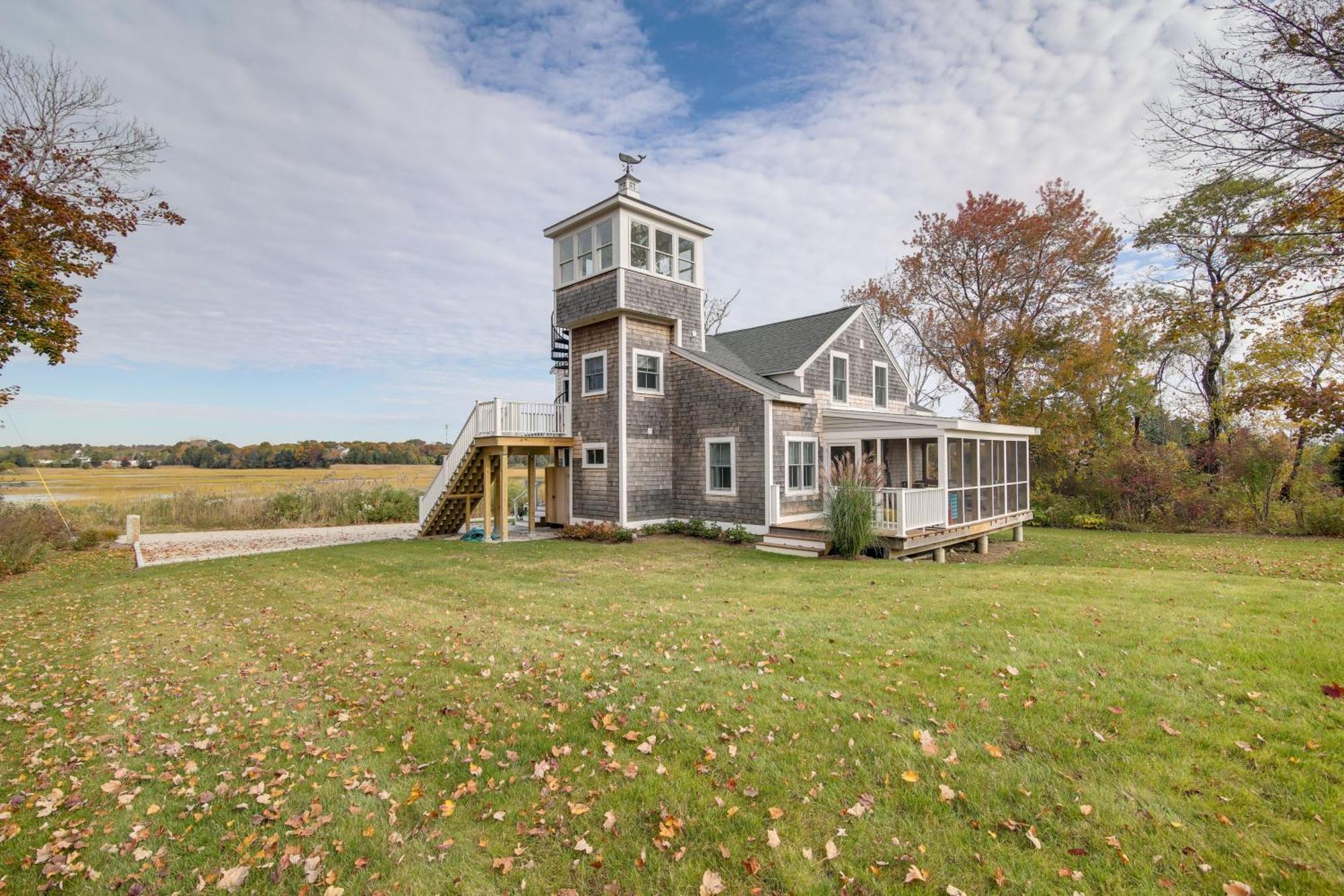 Unique Scituate Vacation Rental On Herring River! Exterior photo