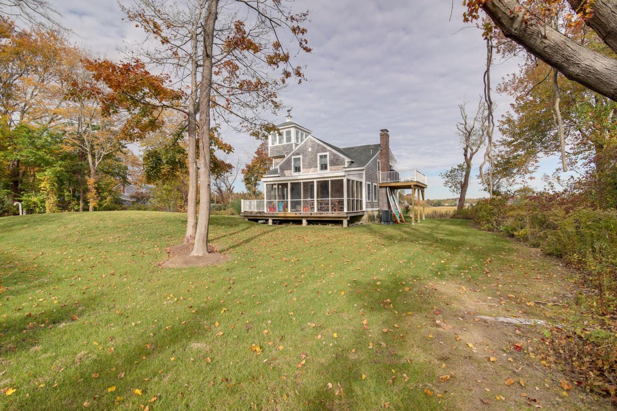 Unique Scituate Vacation Rental On Herring River! Exterior photo